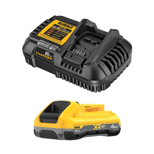 DeWalt 20V MAX XR POWERPACK 4Ah Battery Plus Charger Kit DeWalt 20V MAX XR POWERPACK 4Ah Battery Plus Charger Kit