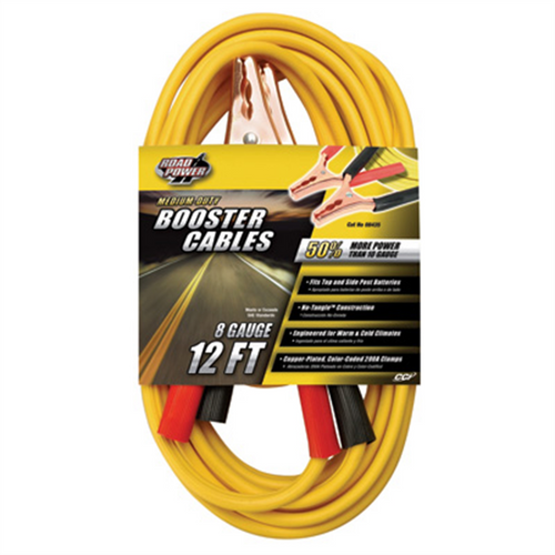 Coleman Cable Booster Cable 12' 200 Amp 8GA Coleman Cable Booster Cable 12' 200 Amp 8GA