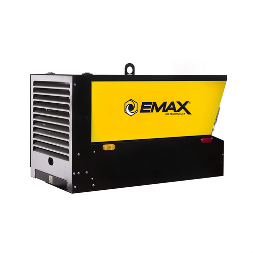 Emax Compressor Stationary Diesel Kubota Driven 185 CFM Rotary Screw
