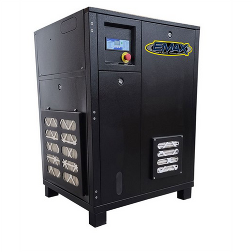Emax Compressor 5HP 1PH Industrial Rotary Screw Compressor-Cabinet Only