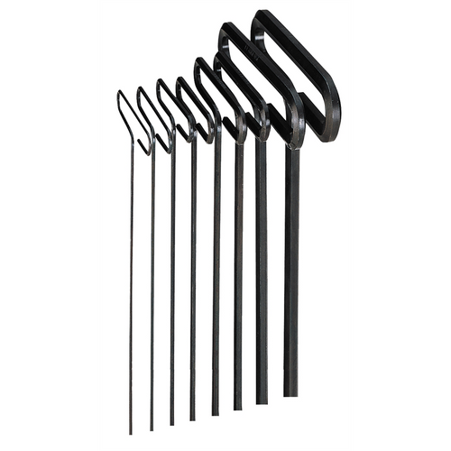 Eklind Tool Company HEX KEY SET 8 PC T-HANDLE 9IN SAE 3/32-1/4IN.