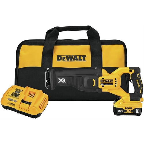 DeWalt 20V MAX XR Brushless Cordless Reciprocating Saw with POWER DETECT Tool Technology Kit