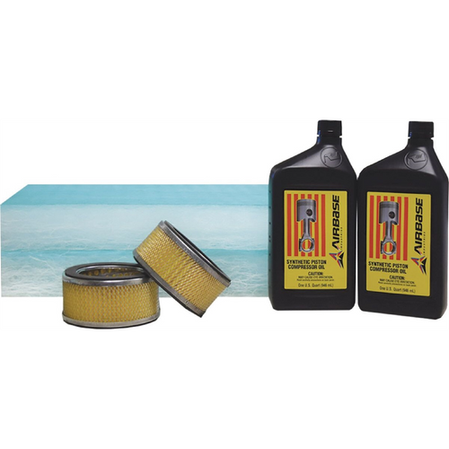 Emax Compressor 5-Year Extended Warranty Filter Maintenance Kit for 5HP, 7.5HP, 10HP Piston Compressor w/ Silent Air & Spin-on Oil Filter Emax Compressor 5-Year Extended Warranty Filter Maintenance Kit for 5HP, 7.5HP, 10HP Piston Compressor w/ Silent Air & Spin-on Oil Filter