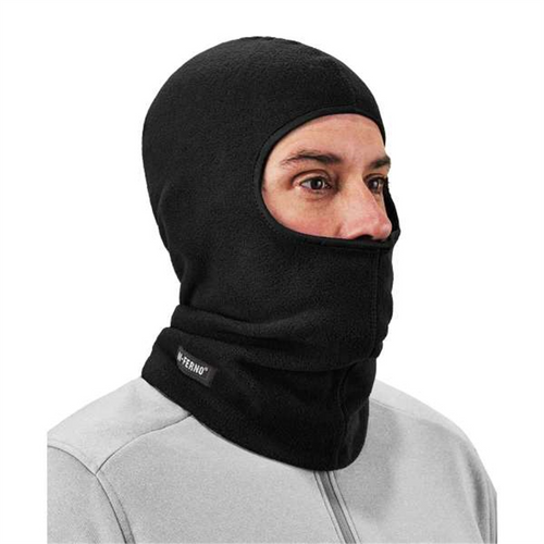 Ergodyne 6821 Black Fleece Balaclava Face Mask Ergodyne 6821 Black Fleece Balaclava Face Mask