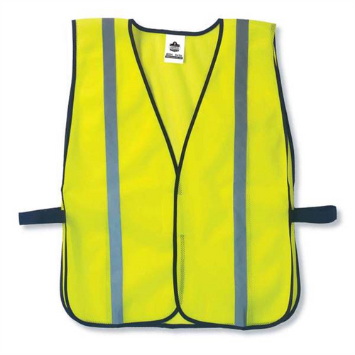 Ergodyne 8020HL Lime Non-Cert Std Vest Ergodyne 8020HL Lime Non-Cert Std Vest