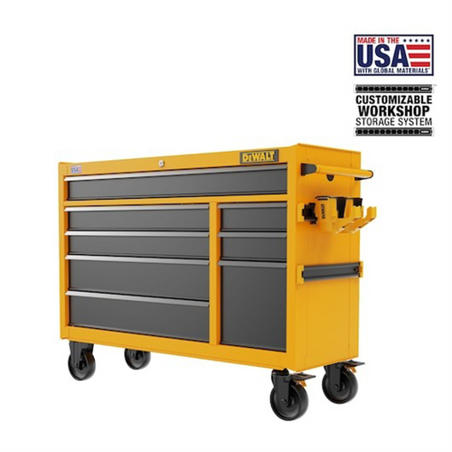 DeWalt 52 in. 8-Drawer Rolling Tool Cabinet DeWalt 52 in. 8-Drawer Rolling Tool Cabinet
