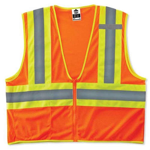 Ergodyne 8229Z S/M Orange Type R Class 2 Two-Tone Vest