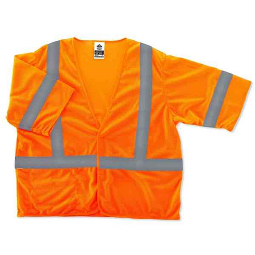 Ergodyne 8310HL S/M Orange Type R Class 3 Vest