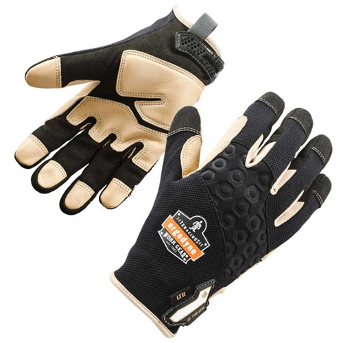 Ergodyne 710LTR 2XL Black Heavy-Duty Leather-Reinf Gloves Ergodyne 710LTR 2XL Black Heavy-Duty Leather-Reinf Gloves