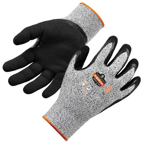 Ergodyne 7031 2XL Gray Nitrile-Coated Cut-Resis Gloves A3 Level