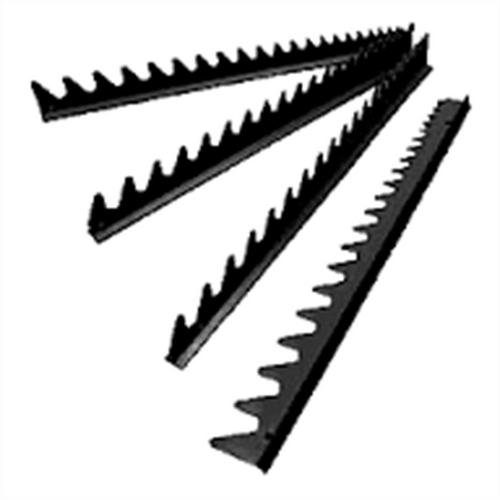 Ernst Mfg. 40 Tool Space Saver Wrench Rail, Black with Magnet