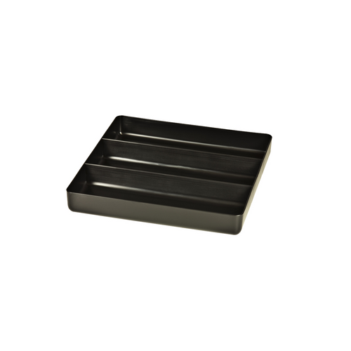 Ernst Mfg. 3 Compartment Organizer Tray Black Ernst Mfg. 3 Compartment Organizer Tray Black