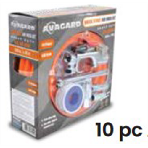 BluBird 3/8" x 50' PVC 10pc Air Hose Kit BluBird 3/8" x 50' PVC 10pc Air Hose Kit