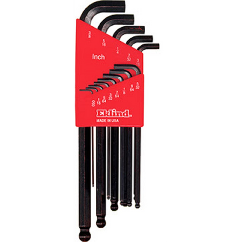 Eklind Tool Company BALL-HEX-L KEY SET - STUBBY13PC. SET .050"-3/8" Eklind Tool Company BALL-HEX-L KEY SET - STUBBY13PC. SET .050"-3/8"