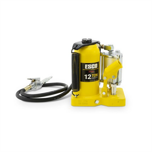 ESCO 12 Ton HD Pro Series Air Hydraulic Bottle Jack ESCO 12 Ton HD Pro Series Air Hydraulic Bottle Jack