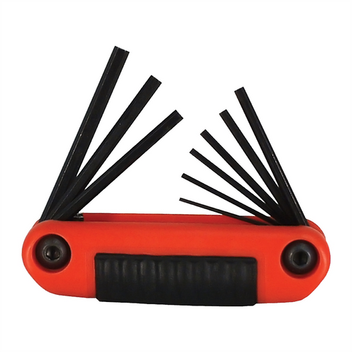Eklind Tool Company 9-Piece SAE Ergo-Fold Hex Key Set Eklind Tool Company 9-Piece SAE Ergo-Fold Hex Key Set