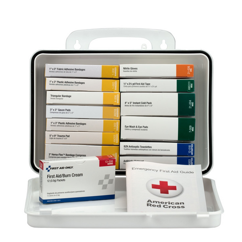 First Aid Only 16 Unit First Aid Kit Plastic Case First Aid Only 16 Unit First Aid Kit Plastic Case