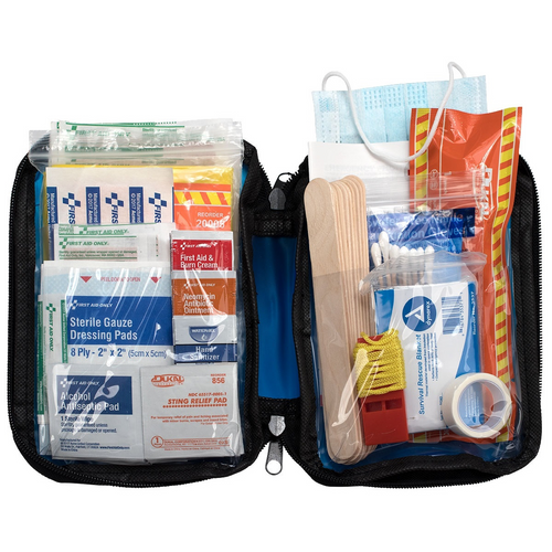 First Aid Only Soft Sided First Aid Kit Plus Emergency Prep: 105 Pieces First Aid Only Soft Sided First Aid Kit Plus Emergency Prep: 105 Pieces