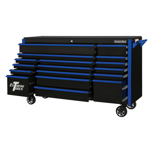 Extreme Tools TPL Bank Roller, Black, Blue-Drawer Extreme Tools TPL Bank Roller, Black, Blue-Drawer