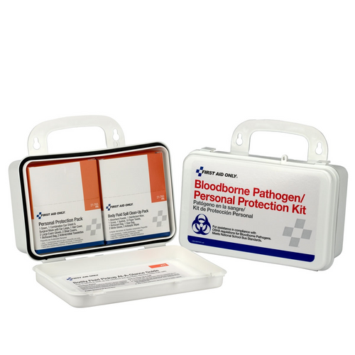 First Aid Only BBP Unitized Spill Clean Up Kit Plastic Case First Aid Only BBP Unitized Spill Clean Up Kit Plastic Case
