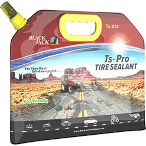 BlackJack Tire Supplies 1 gallon Tire Sealant, Pouch