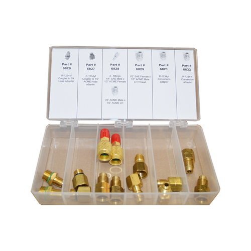 FJC R1234yf Adapter Assortment FJC R1234yf Adapter Assortment