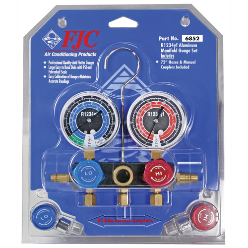 FJC R-1234yf MANIFOLD GAUGE SET FJC R-1234yf MANIFOLD GAUGE SET