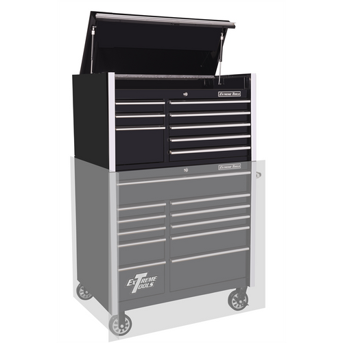 Extreme Tools Extreme Tools 41" 8-Drawer Top Chest, Black Extreme Tools Extreme Tools 41" 8-Drawer Top Chest, Black