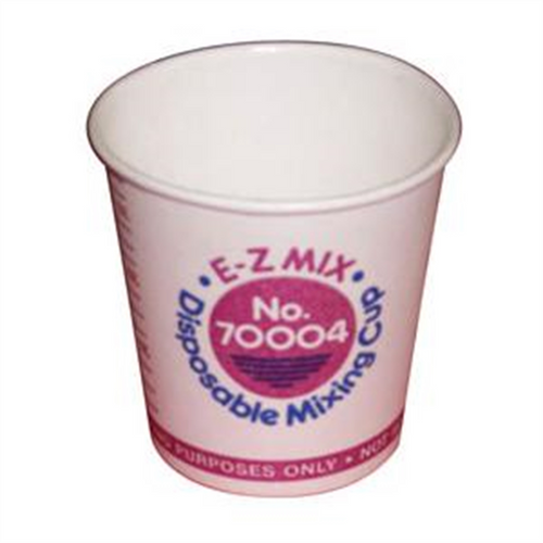 E-Z Mix 1/4 PINT DISPOSABLE MIXING CUPS 400/BOX E-Z Mix 1/4 PINT DISPOSABLE MIXING CUPS 400/BOX