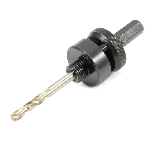 Forney Industries Hole Saw Mandrel, Number 12 Pilot Drill and 7/16 in Shaft Forney Industries Hole Saw Mandrel, Number 12 Pilot Drill and 7/16 in Shaft