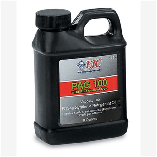 FJC PAG OIL 100 W/DYE 8OZ