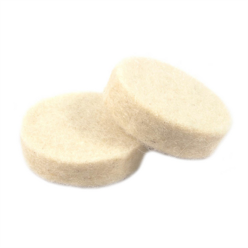 Forney Industries Polishing Wheel, Felt Replacement, 1 in (2-Pack) Forney Industries Polishing Wheel, Felt Replacement, 1 in (2-Pack)