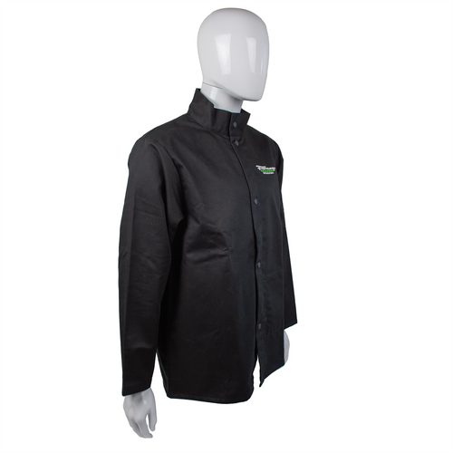 Forney Industries Flame Retardant Light-Duty Welding Jacket, Size Xl Forney Industries Flame Retardant Light-Duty Welding Jacket, Size Xl