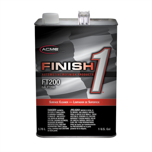 Finish 1 Automotive Refinish Products FT200-1 Surface Cleaner, 1 gal Can, Liquid