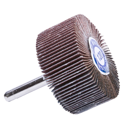 Forney Industries Forney 71690 Flap Wheel, Shank Mounted, 2 in x 1 in, Grit: 120