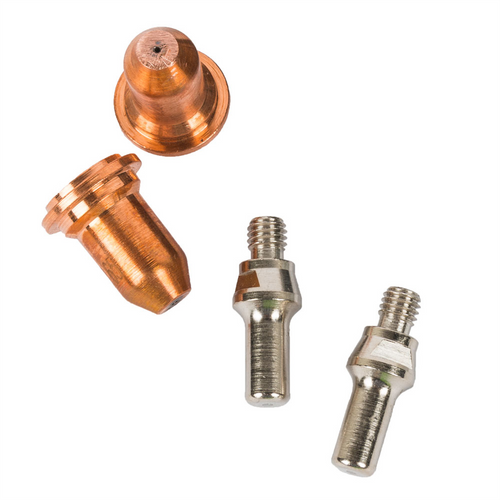 Forney Industries Plasma Cutter Electrodes and Tips, 4-Pack Forney Industries Plasma Cutter Electrodes and Tips, 4-Pack