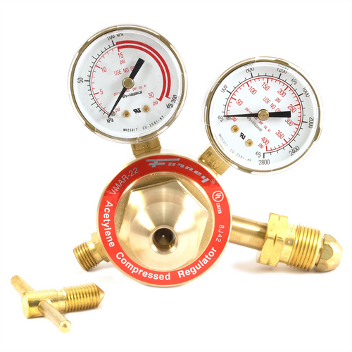 Forney Industries 250 Series Acetylene Regulator, 2 in Side Mount Forney Industries 250 Series Acetylene Regulator, 2 in Side Mount