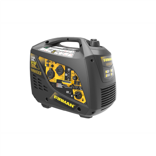 Firman Inverter 2100/1700W Recoil Start Gasoline Powered Parallel Built-In Portable Generator