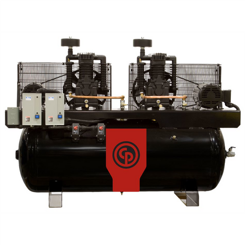 Chicago Pneumatic 2x5 HP 3 phase 120h