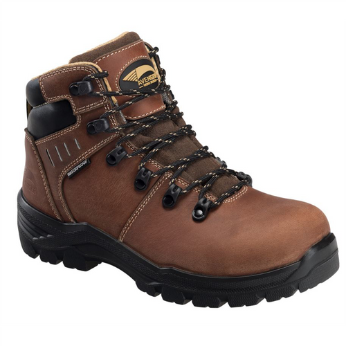 Avenger Foundation Series - Women's Boots - Carbon Nano-Fiber Toe - IC|EH|SR|PR - Brown/Black -Size: 7.5W