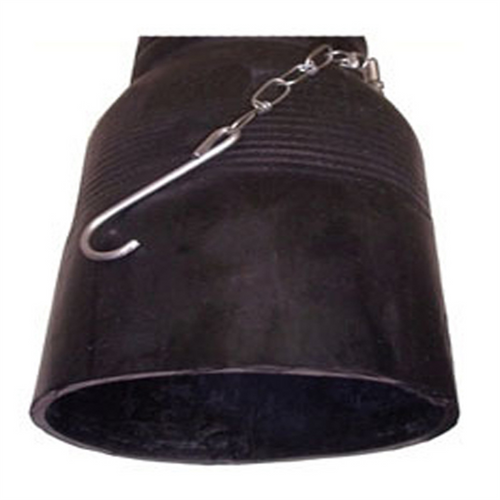 Crushproof Tubing 3" x 8" OVAL TAILPIPE ADAPTER