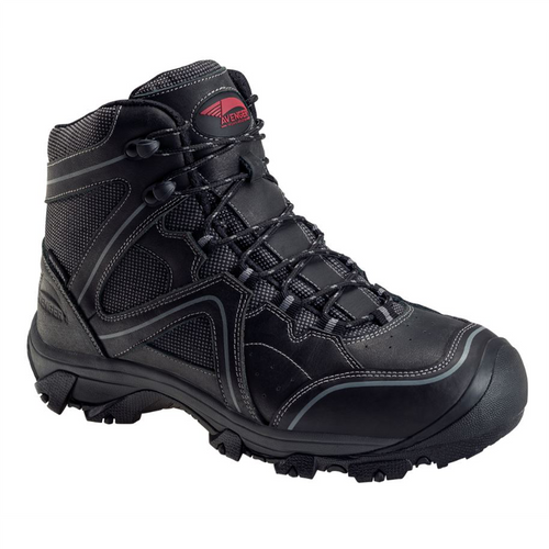 Avenger Crosscut Series - Men's Boots - Steel Toe - IC|EH|SR|PR - Black/Black - Size: 11.5M Avenger Crosscut Series - Men's Boots - Steel Toe - IC|EH|SR|PR - Black/Black - Size: 11.5M