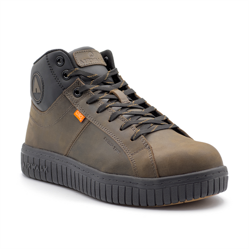 Airwalk Deuce Mid MET - Men's - CT|EH|MT|SF|SR - Dark Coffee / Black - Size: 11 - 2E - (Extra Wide)