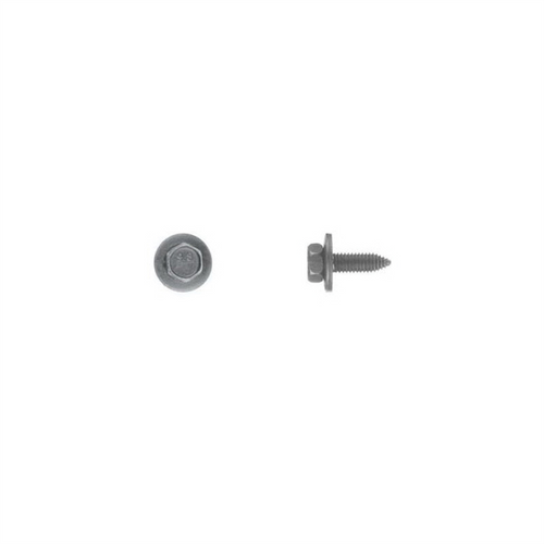 Disco Automotive Hardware 5684PK CA Point Body Bolt, M6 x 1 mm x 20 mm L x 10 mm Indented Hex Head, Black