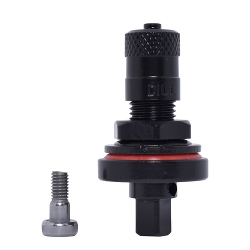 Dill Air Controls BLACK SHORT TPMS VALVE ASSEMBLY Dill Air Controls BLACK SHORT TPMS VALVE ASSEMBLY