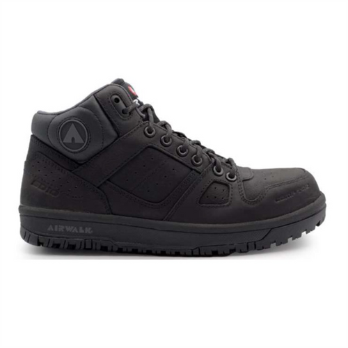 Airwalk AIRWALK - MONGO MID SD10 - Men's Mid Top Shoe - CT|SD|SF|SR - Black / Black - Size: 10.5 - D - (Regular)