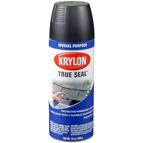 Krylon Trueseal Rubberized Coating Black 12 oz. Krylon Trueseal Rubberized Coating Black 12 oz.