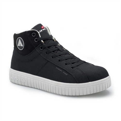 Airwalk AIRWALK - DEUCE MID Series - Men's Mid Top Shoe - CT|EH|SR - Black/White - Size: 11.5M Airwalk AIRWALK - DEUCE MID Series - Men's Mid Top Shoe - CT|EH|SR - Black/White - Size: 11.5M