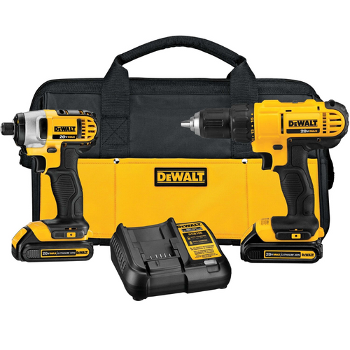 DeWalt 20V Drill Driver/Impact Driver Combo Kit DeWalt 20V Drill Driver/Impact Driver Combo Kit
