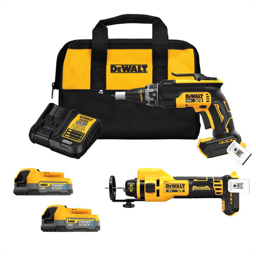 DeWalt 20V MAX BL SCREWGUN & CUTOUT KIT (1.7AH) DeWalt 20V MAX BL SCREWGUN & CUTOUT KIT (1.7AH)